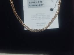 Золотий жіночий браслет