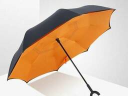 Зонт обратный Reverse Umbrella, антизонт, зонт наоборот