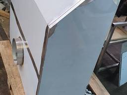 Зонт пристенный вытяжной из нержавейки