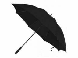 Зонт - трость антишторм 133см Черный