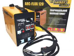 Зварювальний апарат Kaiser ARC-FLUX 120 напівавтомат для зварювання флюсовим дротом